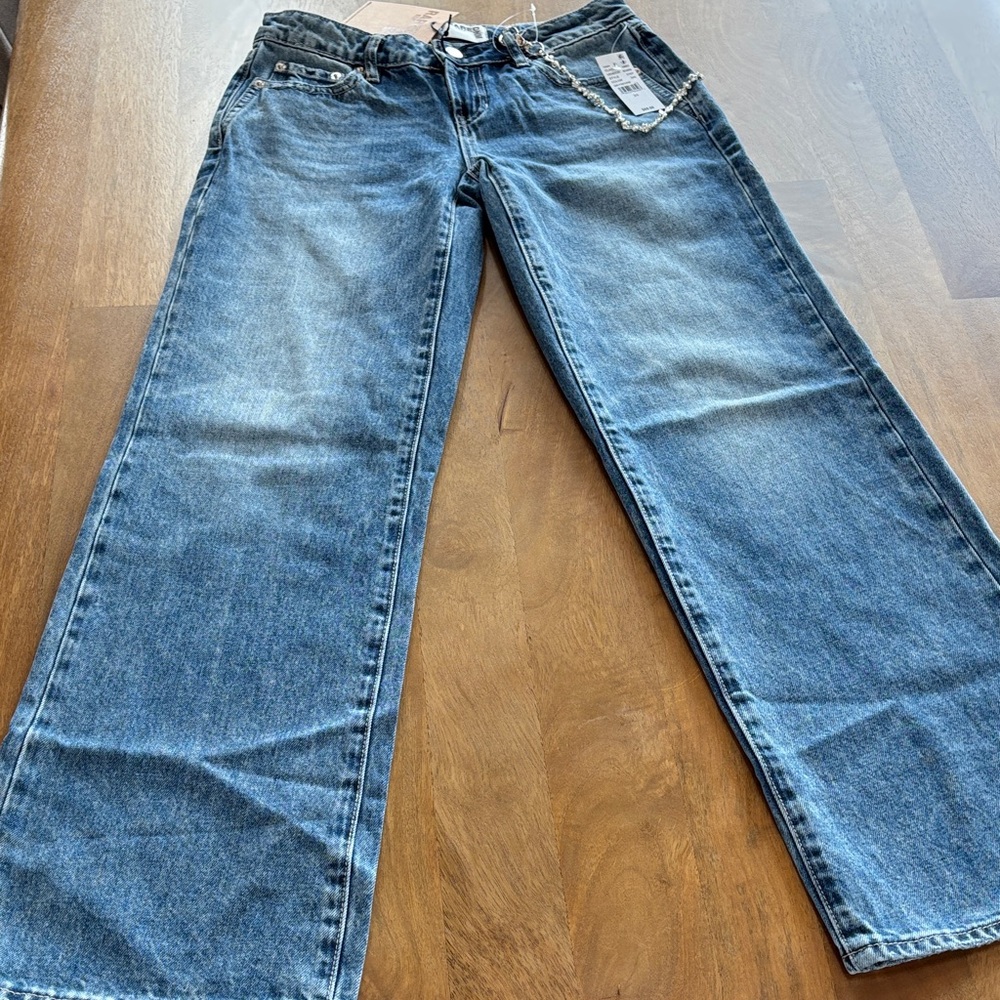 NWT PACSUN Low Rise Girlfriend Jeans